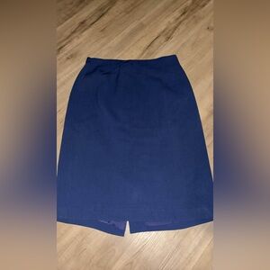 Chic Navy Pencil Skirt for Women